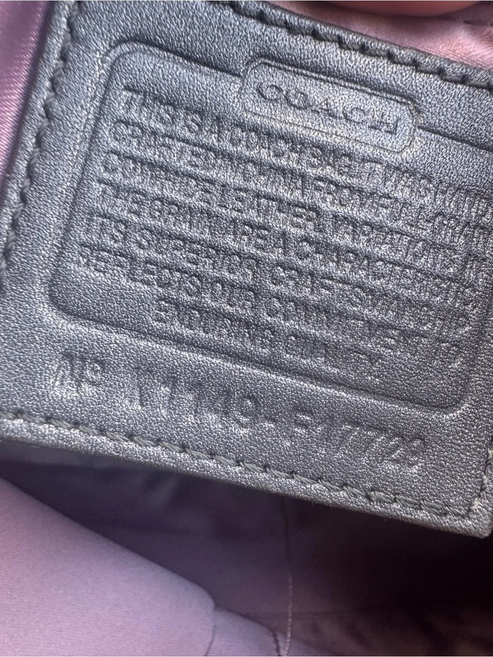 Coach Patent Signature Tote Olive m Large Shoulder Bag Y2K Chic